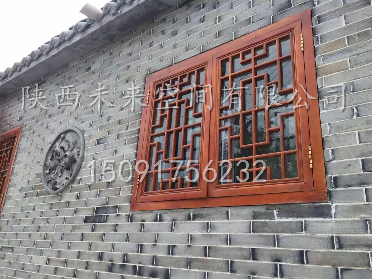 西安仿古門窗，實木門窗，松木門窗