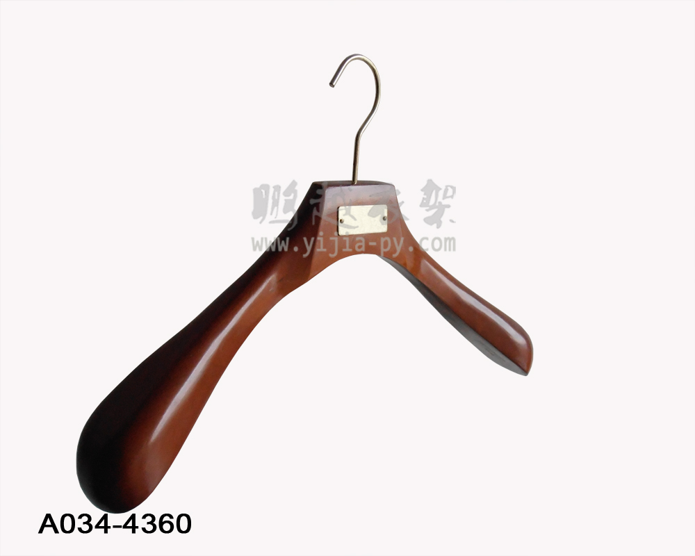 防滑帶砍實(shí)木衣架褲架展示架木帽架