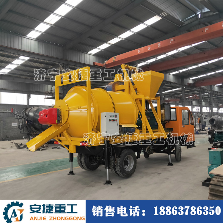 車載式瀝青拌合機 帶液壓支腿車載式瀝青拌合機 國道高速路*機