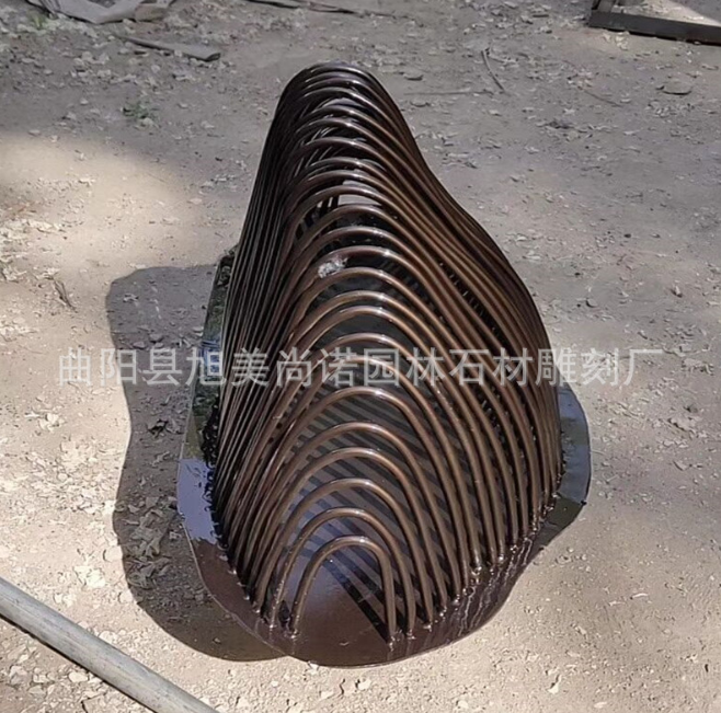 不銹鋼假山雕塑不銹鋼異形雕塑制作 鐵藝造型 大型不銹鋼雕塑擺件