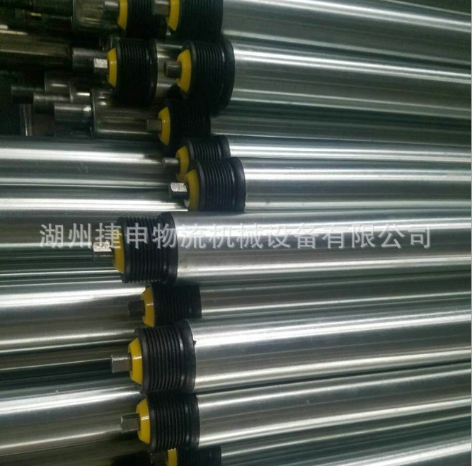 多攜帶輥筒 單雙鏈積放托輥同步輪滾筒多楔帶輪輸送輥筒動力滾筒