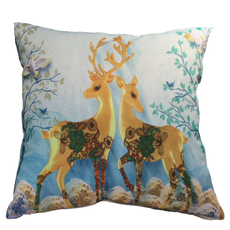 批發(fā)新款床頭靠墊抱枕套定制汽車(chē)腰靠辦公室沙發(fā)靠枕套靠背枕套車(chē)