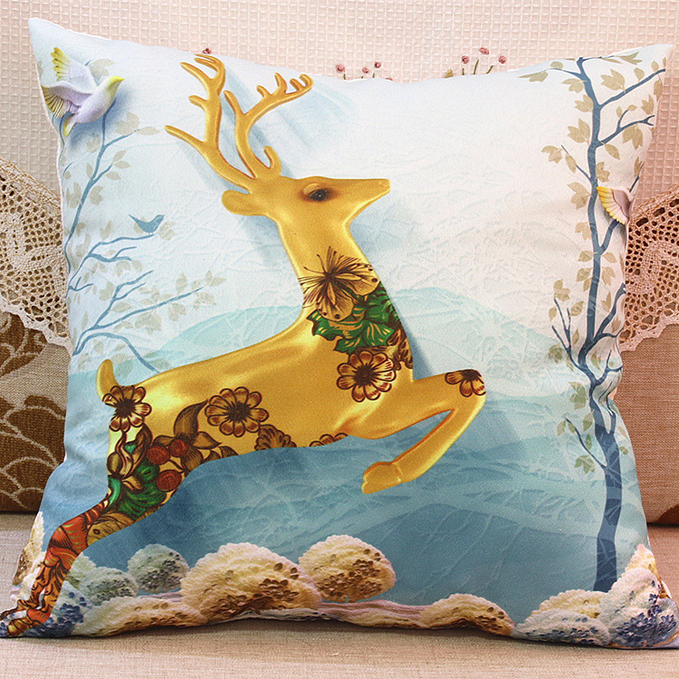 批發(fā)新款床頭靠墊抱枕套定制汽車(chē)腰靠辦公室沙發(fā)靠枕套靠背枕套車(chē)