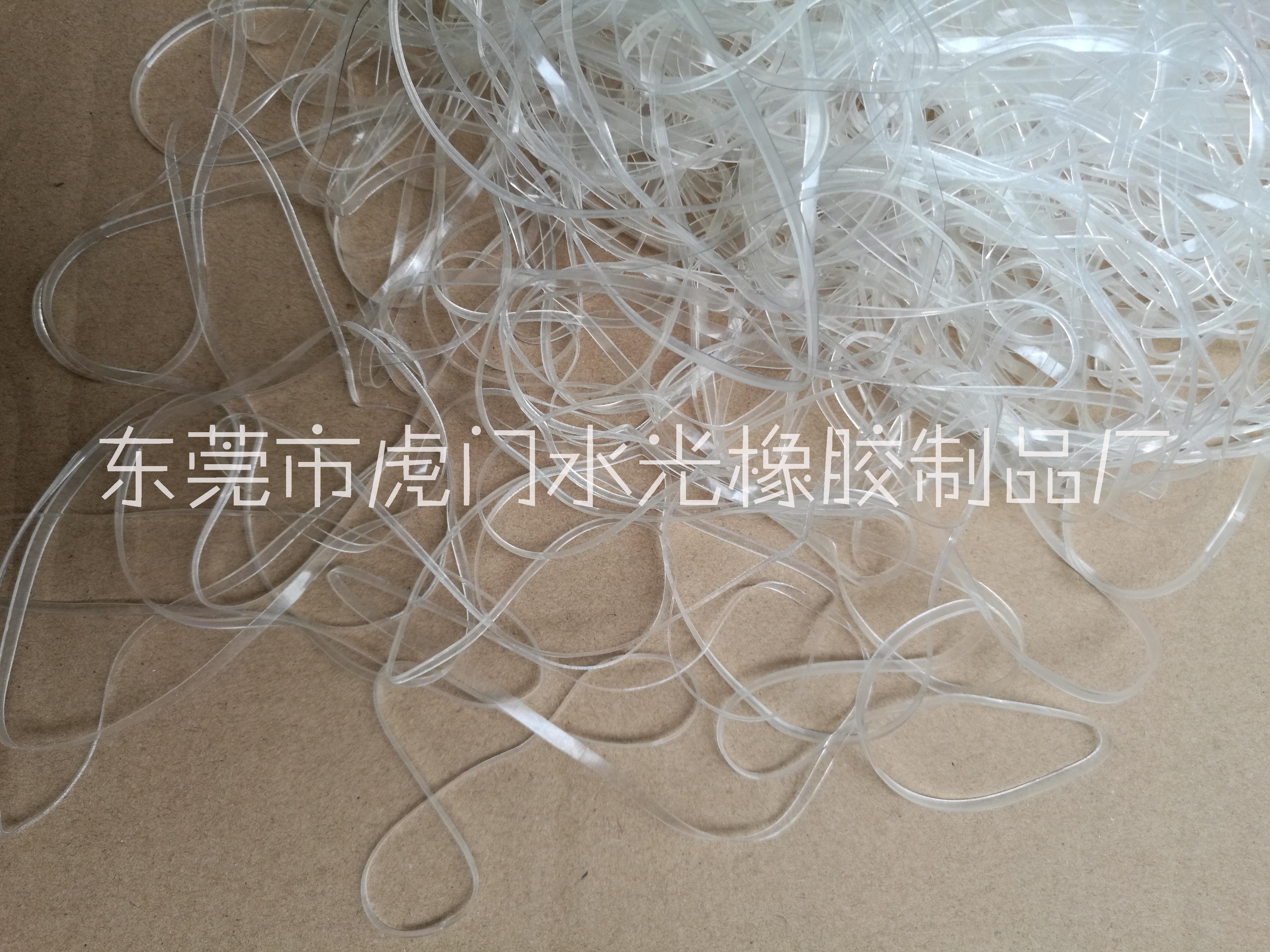 透明抗老化橡皮筋，不變色，不脫膠