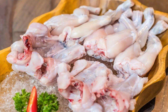 新鮮牛蛙及牛蛙肉