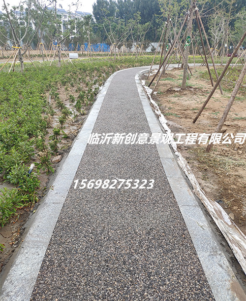 露骨料透水混凝土施工步驟