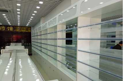 廠家生產(chǎn)成都藥品展柜，藥柜，藥房貨柜，藥店貨柜，參茸柜，玻璃柜定做-優(yōu)質服務！
