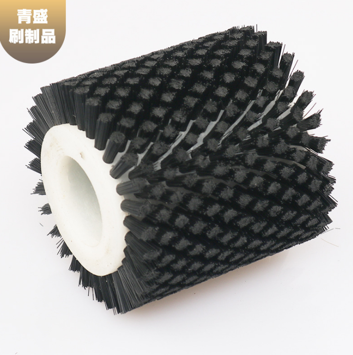 廠家定制印刷器材配件毛輪 燙金機毛刷輪 尼龍體豬鬃輪刷