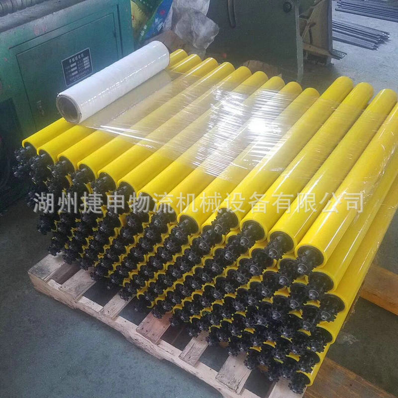 雙鏈包膠輥筒  動(dòng)力包膠滾筒 鏈輪包膠輥筒  雙鏈包膠滾筒