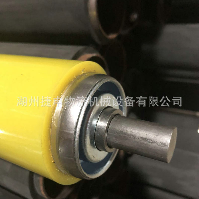 無動力聚胺脂輥筒 聚氨酯包膠托輥輥筒包聚氨酯輥筒流水線滾筒 無動力聚胺脂滾筒