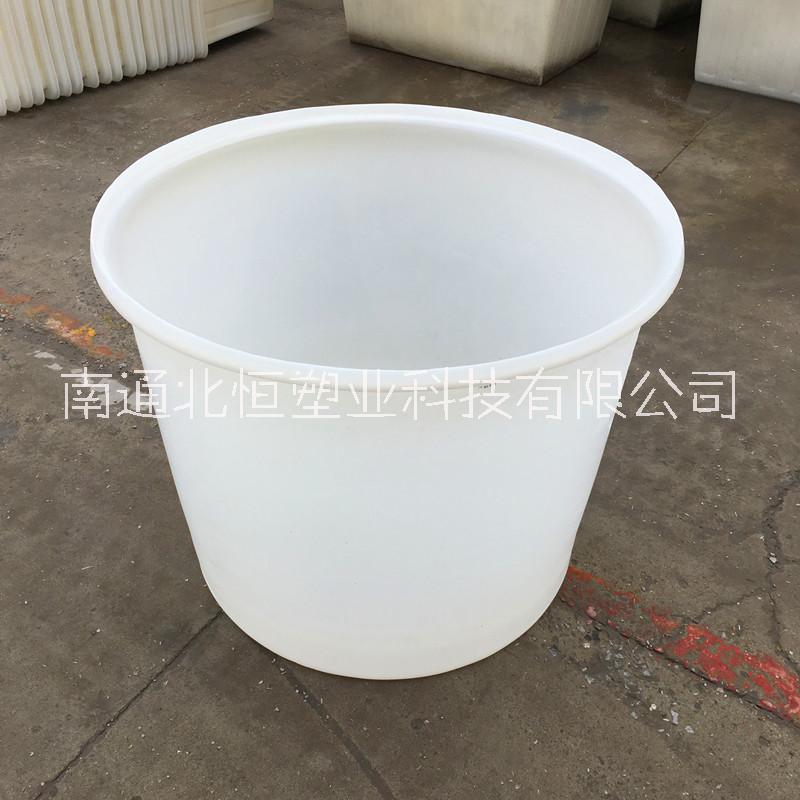 600L塑料圓桶食品釀酒發(fā)酵大白桶 摔不爛牛筋塑料圓桶 600L泡菜缸 600斤鴨蛋桶