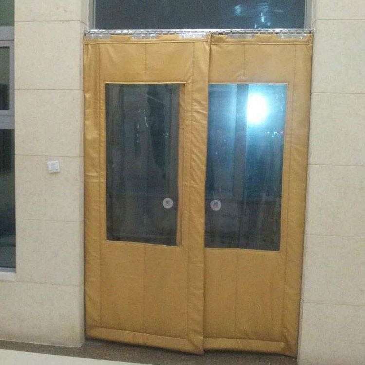 批發(fā)銷售保溫防水皮革棉門簾