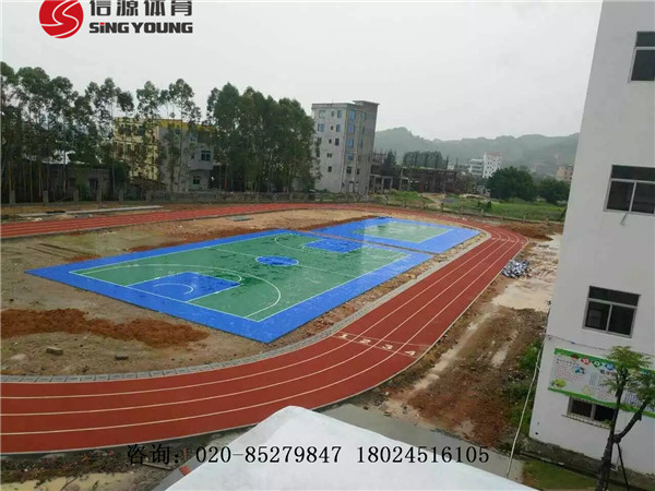 海南?？谌齺喕@球場(chǎng)施工建設(shè)及籃球場(chǎng)材料價(jià)格廠家