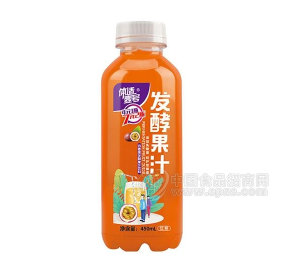 體適壹號百香果味發(fā)酵果汁飲料450ml 發(fā)酵果汁飲料報價 發(fā)酵果汁飲料批發(fā)