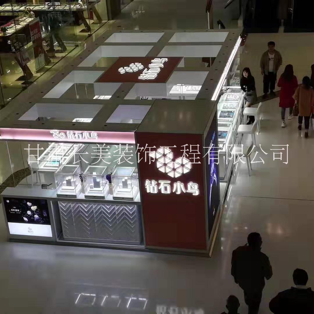 甘肅珠寶店裝修設計公司，*珠寶展柜銀飾設計公司，玉器珠寶店裝修設計電話