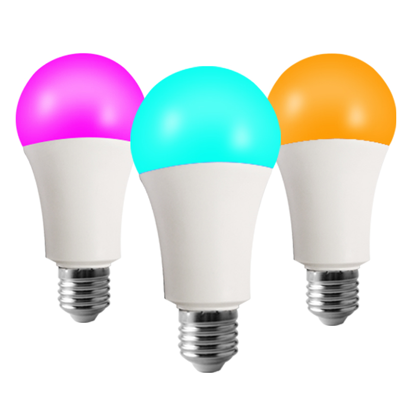 Smart_Life語(yǔ)音wifi控制球泡 LED七彩Alexa智能調(diào)色RGBW球泡燈