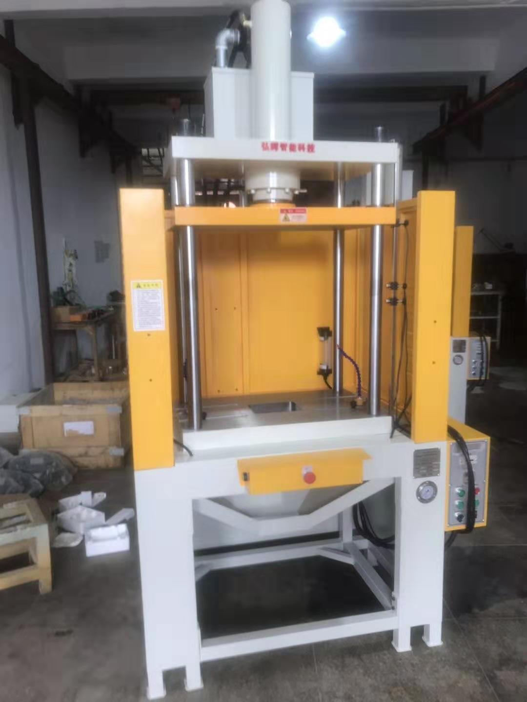 紹興鋁鑄造件液壓切邊機，紹興壓鑄件毛刺沖邊機，紹興四柱油壓切邊機供應(yīng)商，快速液壓切邊機