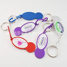 各式各樣的金屬鑰匙扣