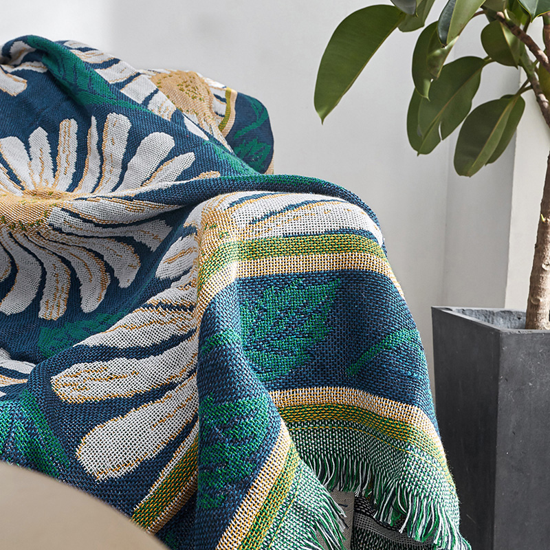 沙發(fā)蓋巾北歐式靠背巾ins全蓋套扶手防滑通用墊民族風(fēng)現(xiàn)代簡(jiǎn)約