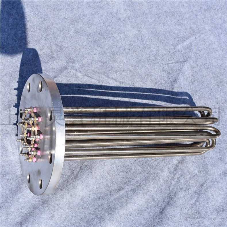 昊譽(yù)供應(yīng)清洗機(jī)電熱管洗框機(jī)加熱管不銹鋼法蘭加熱管