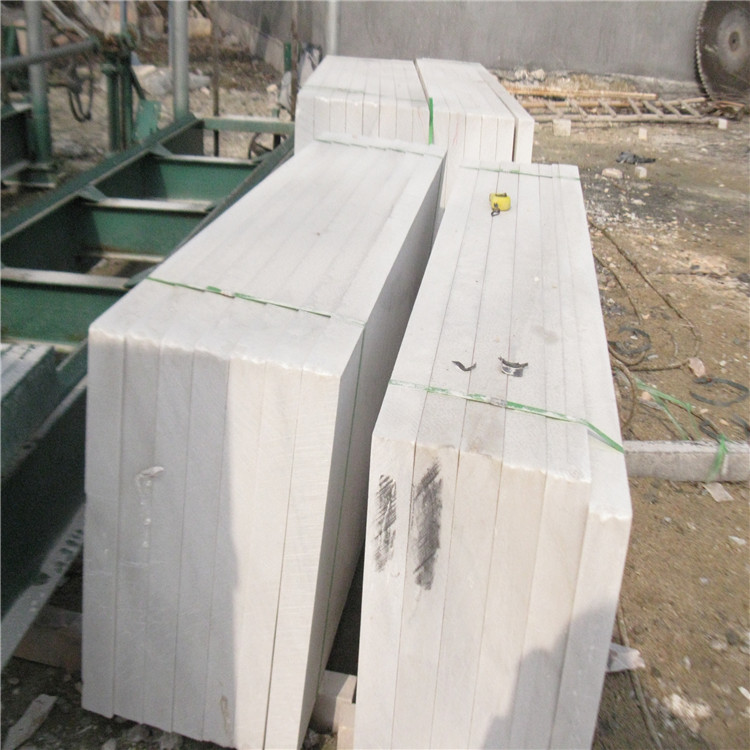 河南大理石雪花白石材 鋪路石板 廠家批發(fā)