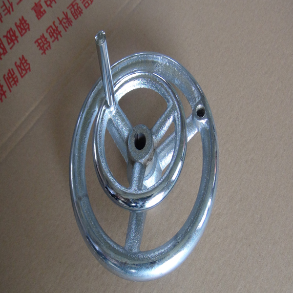 機(jī)床鑄鐵鍍鉻手輪 重型實(shí)心手輪 強(qiáng)度高不變形 可帶小手柄