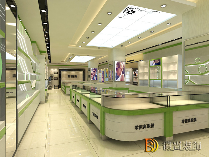 不同類型的眼鏡店怎么裝修