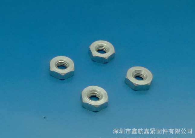 定制銅螺母，鋁螺母，非標(biāo)銅螺母，M4螺母
