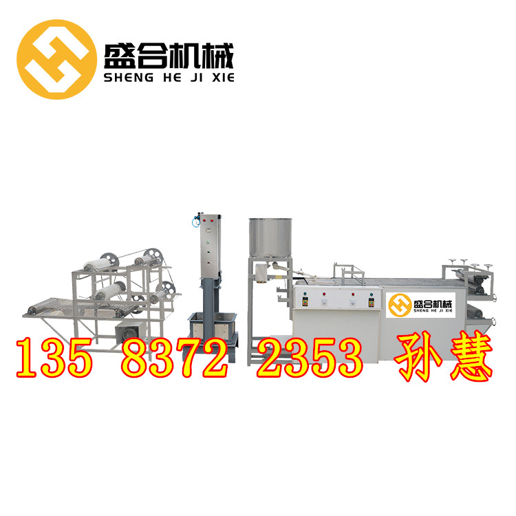 景德鎮(zhèn)豆腐皮機器的價格 盛合食品機械 油豆腐皮機器