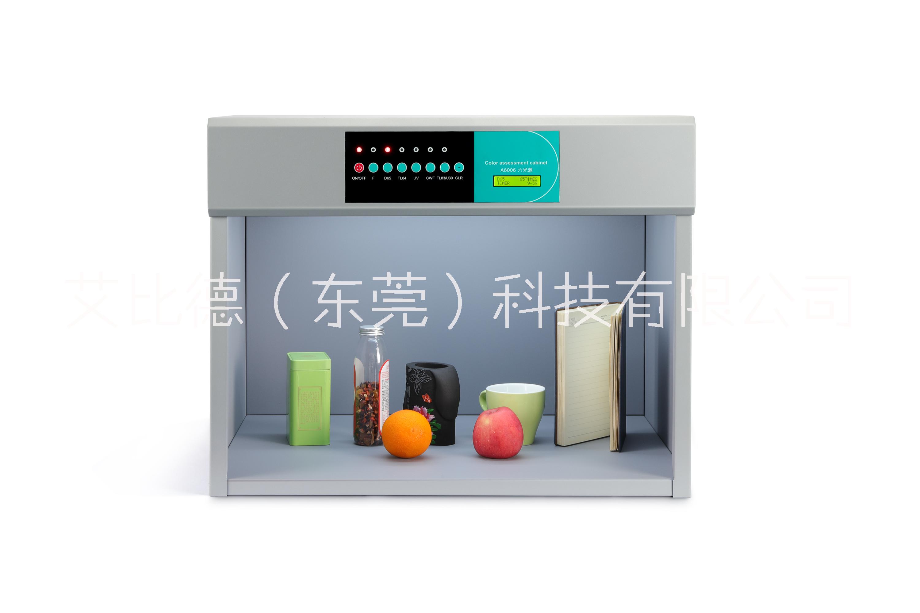 供應(yīng)ABD標(biāo)準(zhǔn)對色燈箱B6005紡織印染服裝皮革塑膠油墨對色燈箱