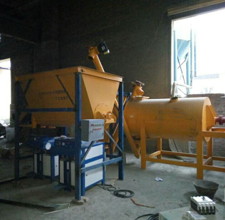 小型自動型膩子粉生產(chǎn)設(shè)備廠家直銷，投資成本低，占地面積小，產(chǎn)量高 自動型自動型膩子粉設(shè)備膩子粉設(shè)備