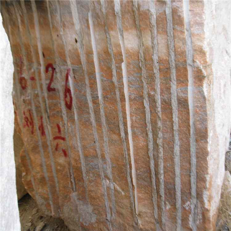 銷售晚霞紅毛料 天然彩石