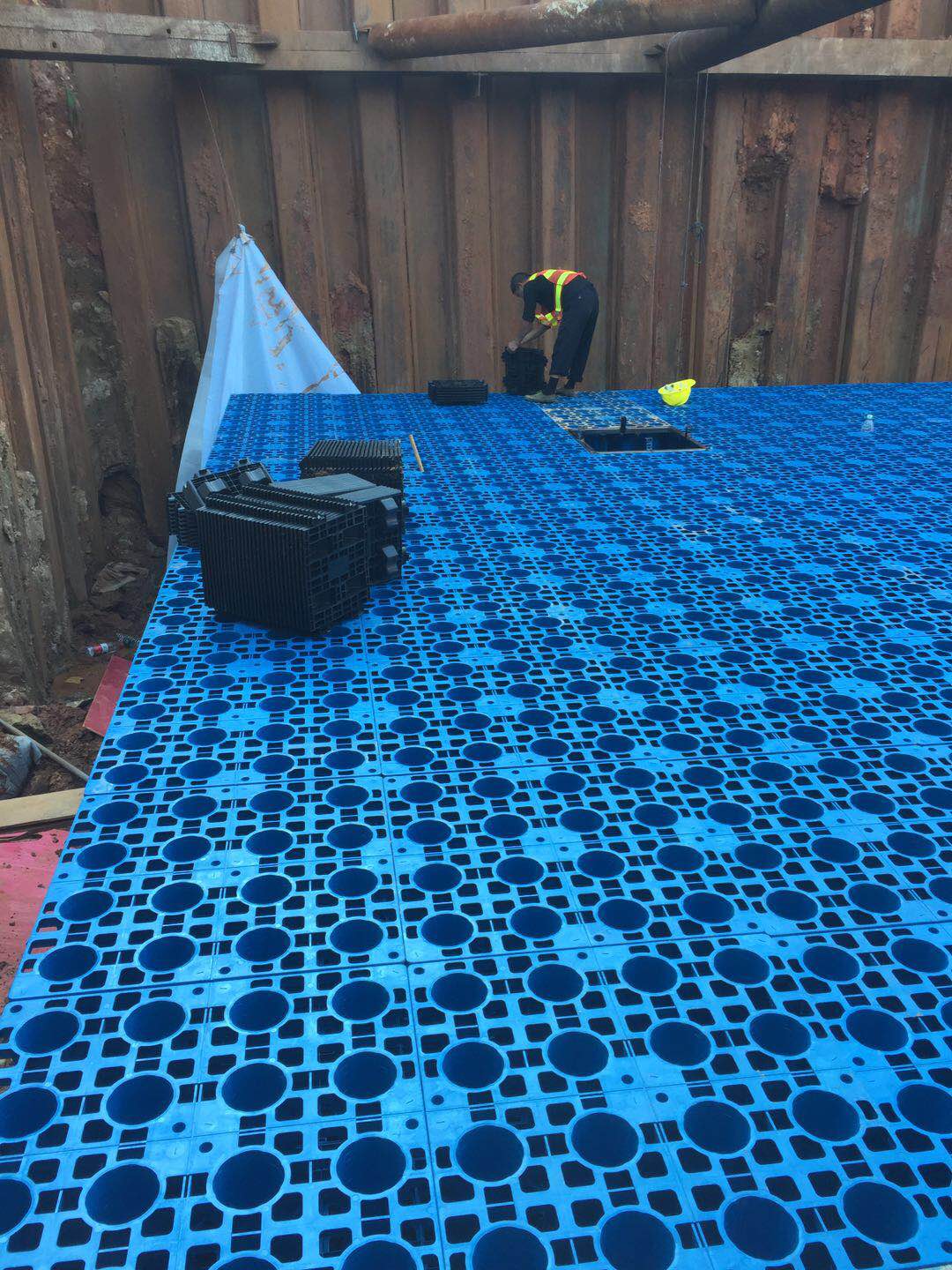 富仕雨水PP模塊定制、雨水收集系統(tǒng)生產(chǎn)廠家 富仕雨水收集系統(tǒng)