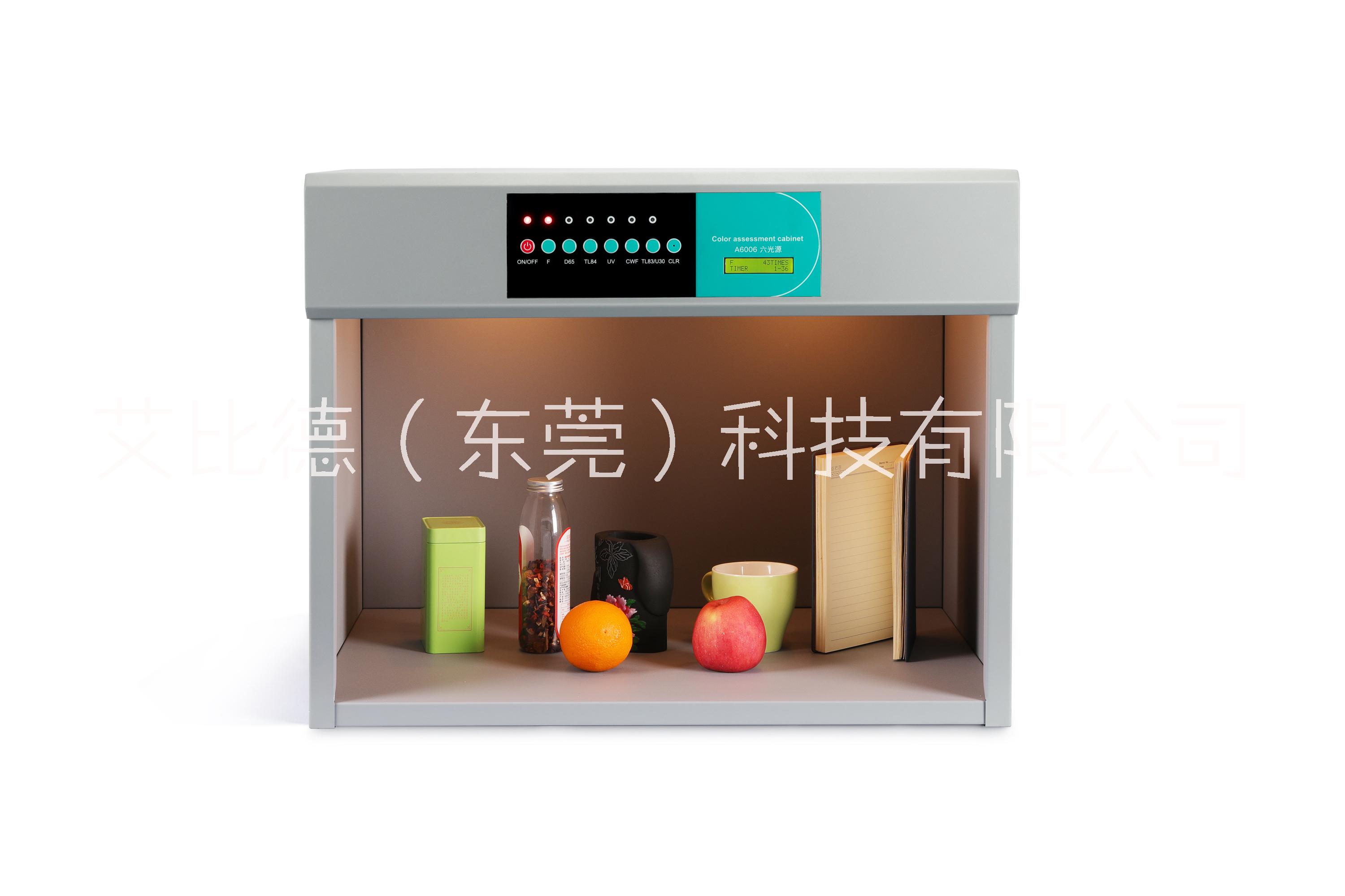 供應(yīng)ABD標(biāo)準(zhǔn)對色燈箱B6005紡織印染服裝皮革塑膠油墨對色燈箱