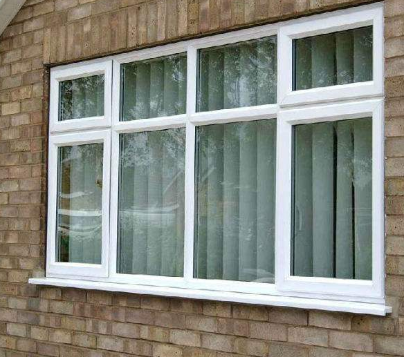 青島鋁合金塑鋼窗 塑料門窗-廠家供應(yīng)商 有鉸鏈通風(fēng)安全支持訂做批發(fā)