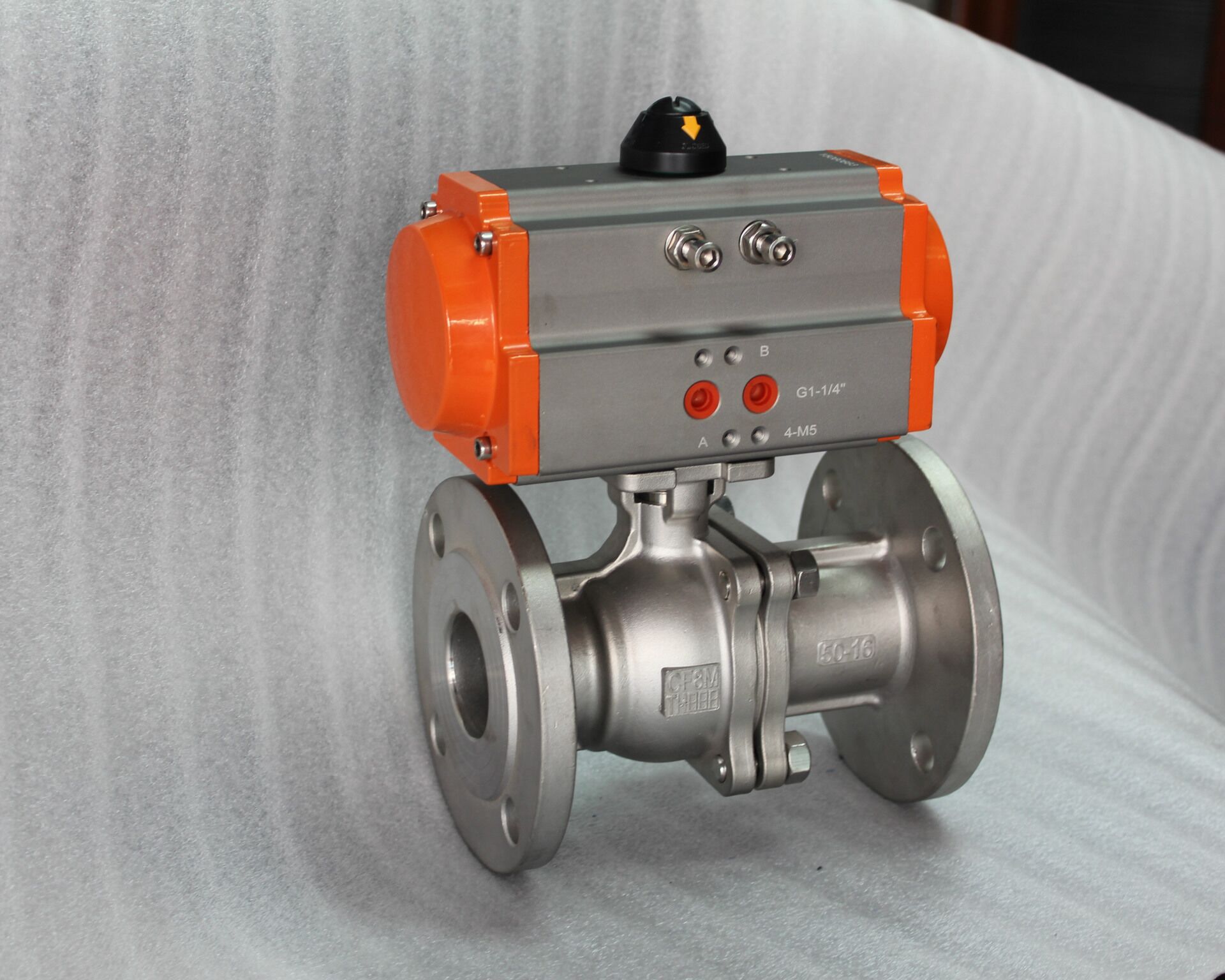 氣動球閥Q641F-16P 氣動法蘭球閥Q641F-16P