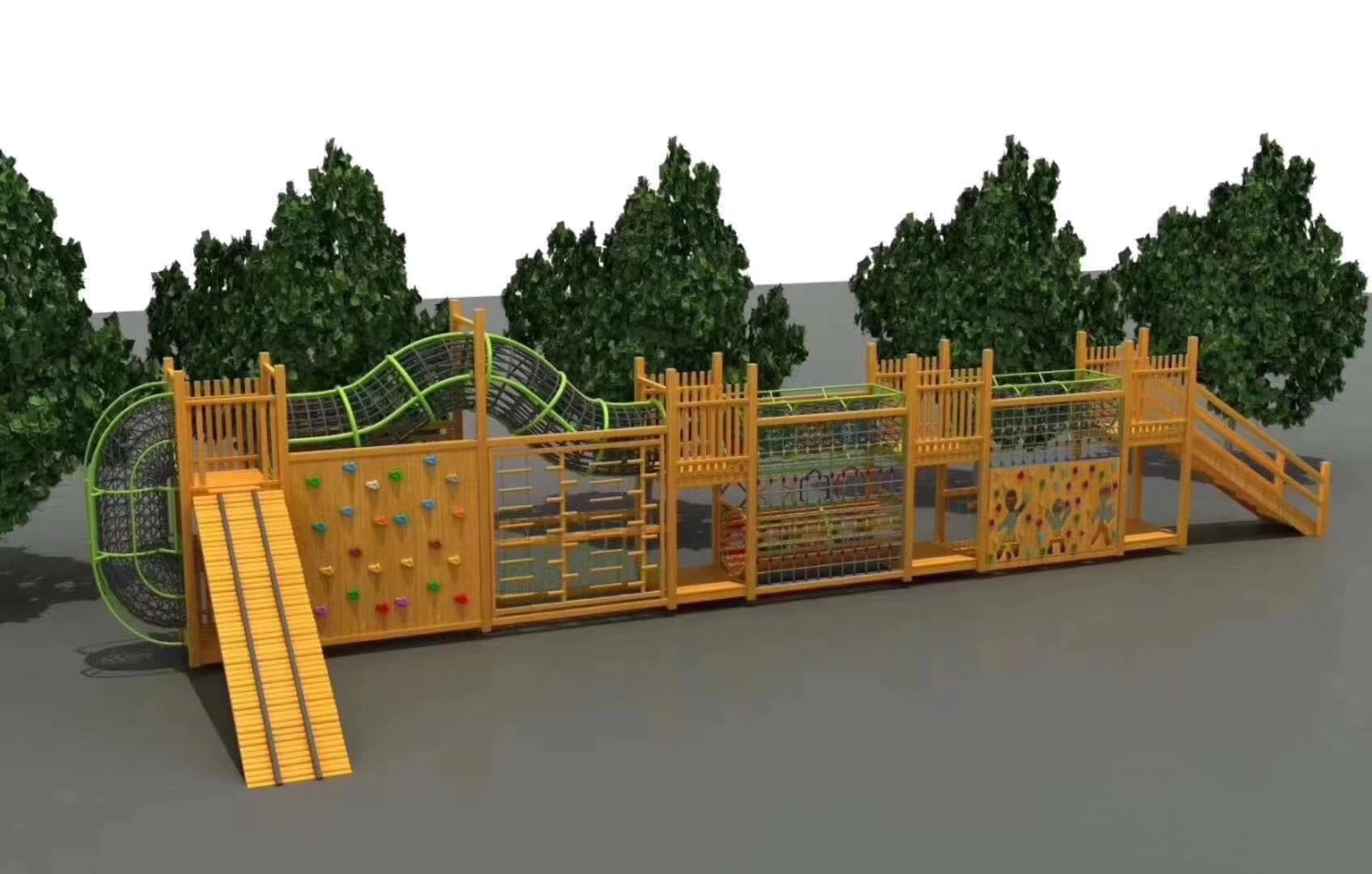 小博士滑梯廠家定做戶外木質(zhì)組合滑梯 幼兒園組合滑梯 多功能滑梯