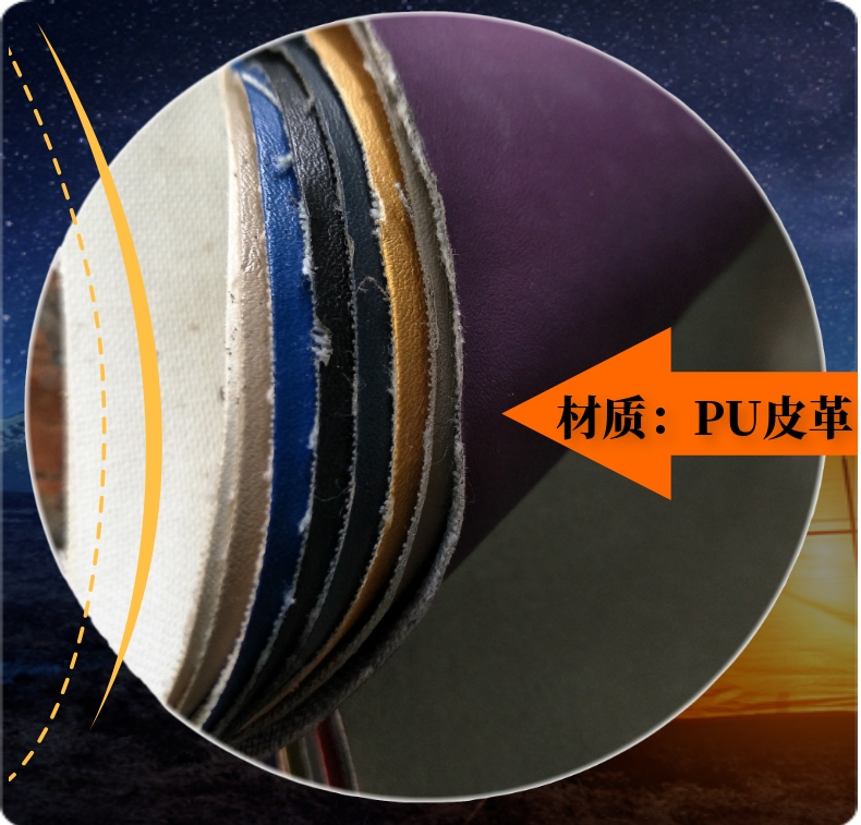 納帕紋PU皮革針紋TC布底皮革納帕紋PU皮革0.7粗布底箱包五金禮品*包裝盒眼鏡盒PU皮革廠家