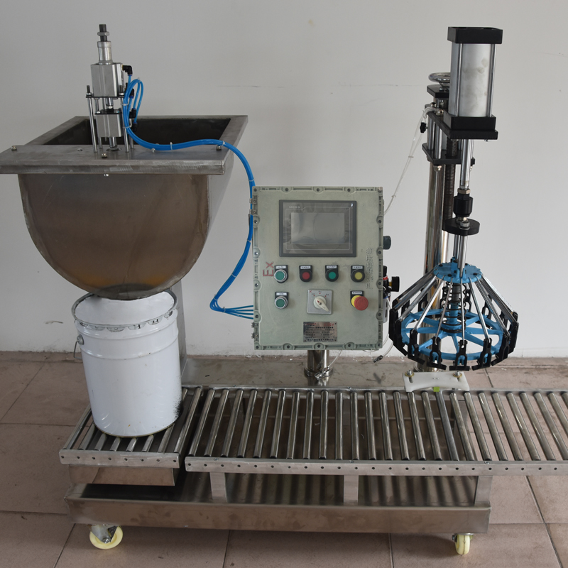 XSH-D12TC斗式觸屏灌裝機(jī)  定量灌裝 自動(dòng)壓蓋