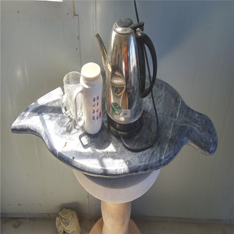 茶盤石頭雕刻天然 石頭小茶盤茶臺廠家供應