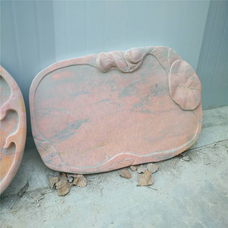 大理石茶盤雕刻 石頭茶盤廠家供應