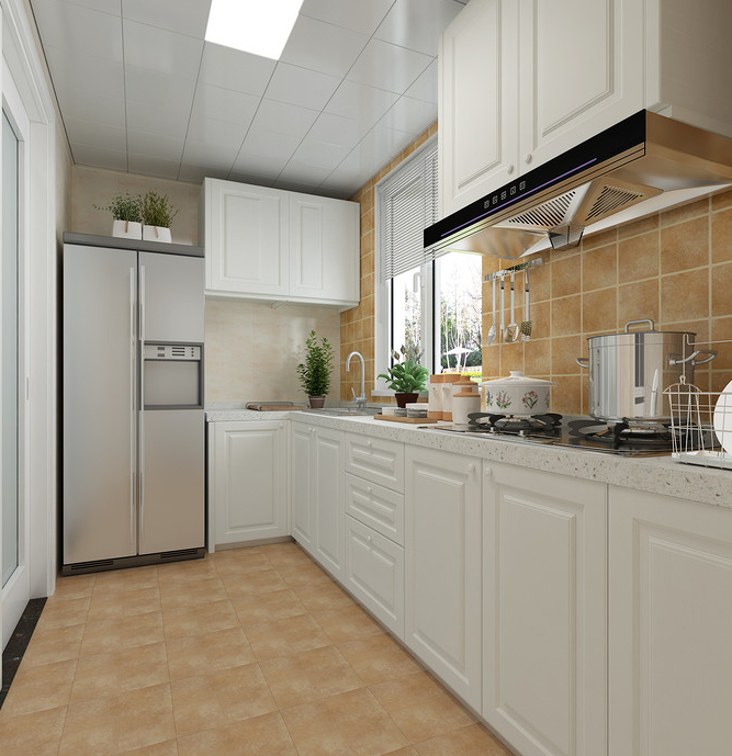 琥珀咖啡味 112平米三室美式設(shè)