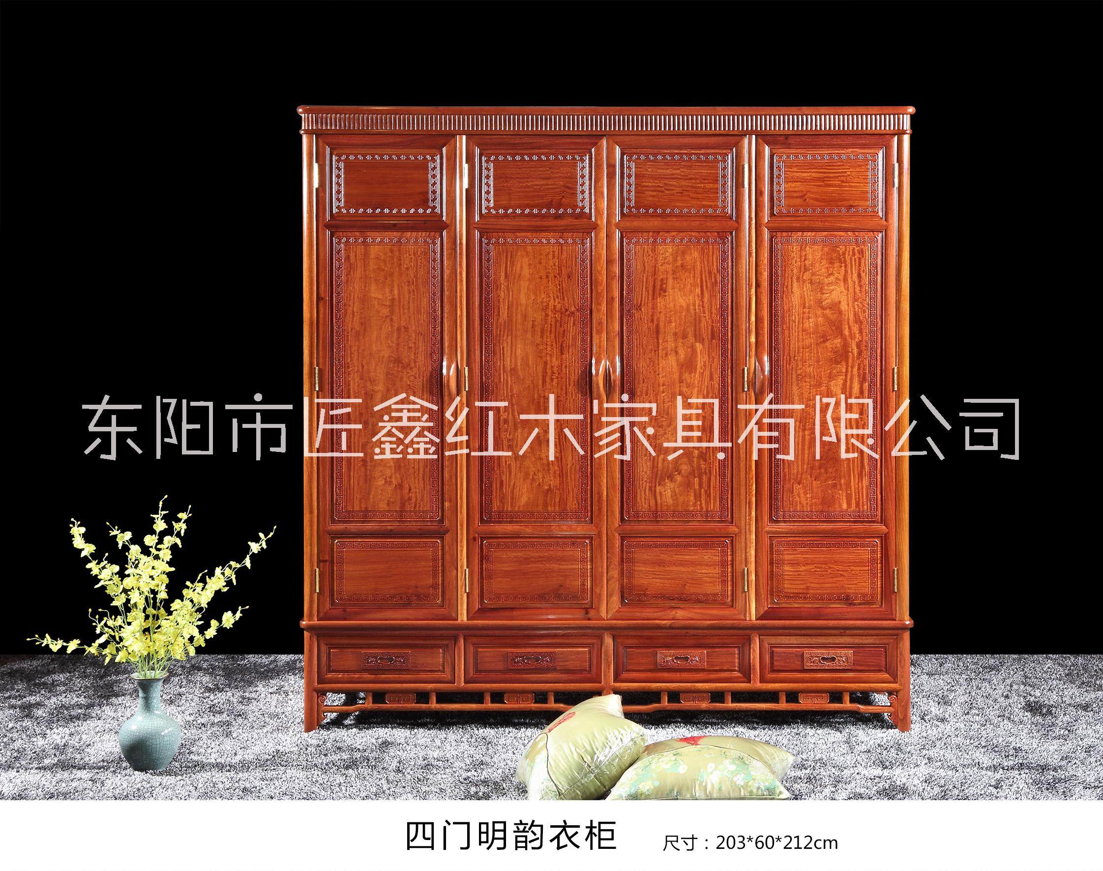 匠鑫紅木 花梨木頂箱柜