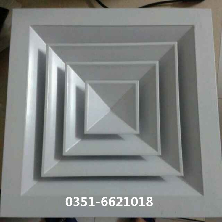 鋁合金方形散流器室內(nèi)空調(diào)末端出風(fēng)口百葉風(fēng)口