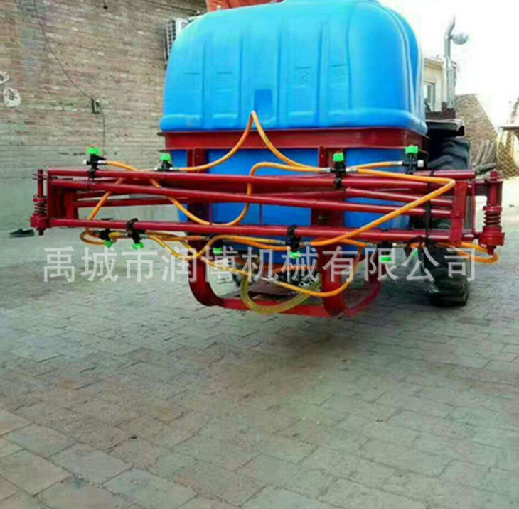 小四輪拖拉機后置農(nóng)用打藥機 噴桿8米可升降折疊*四輪噴藥機