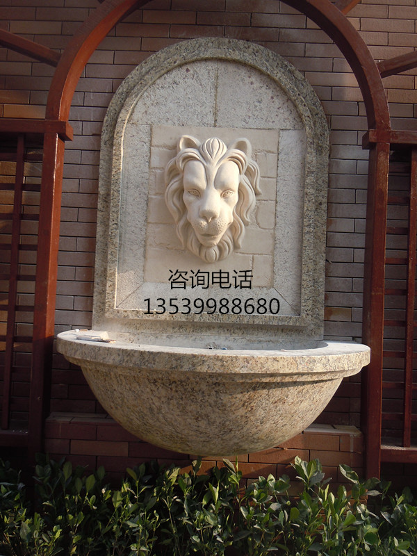 歐式庭院流水池|賓館酒店入口屏風(fēng)三層水缽|歐式流水景觀雕塑