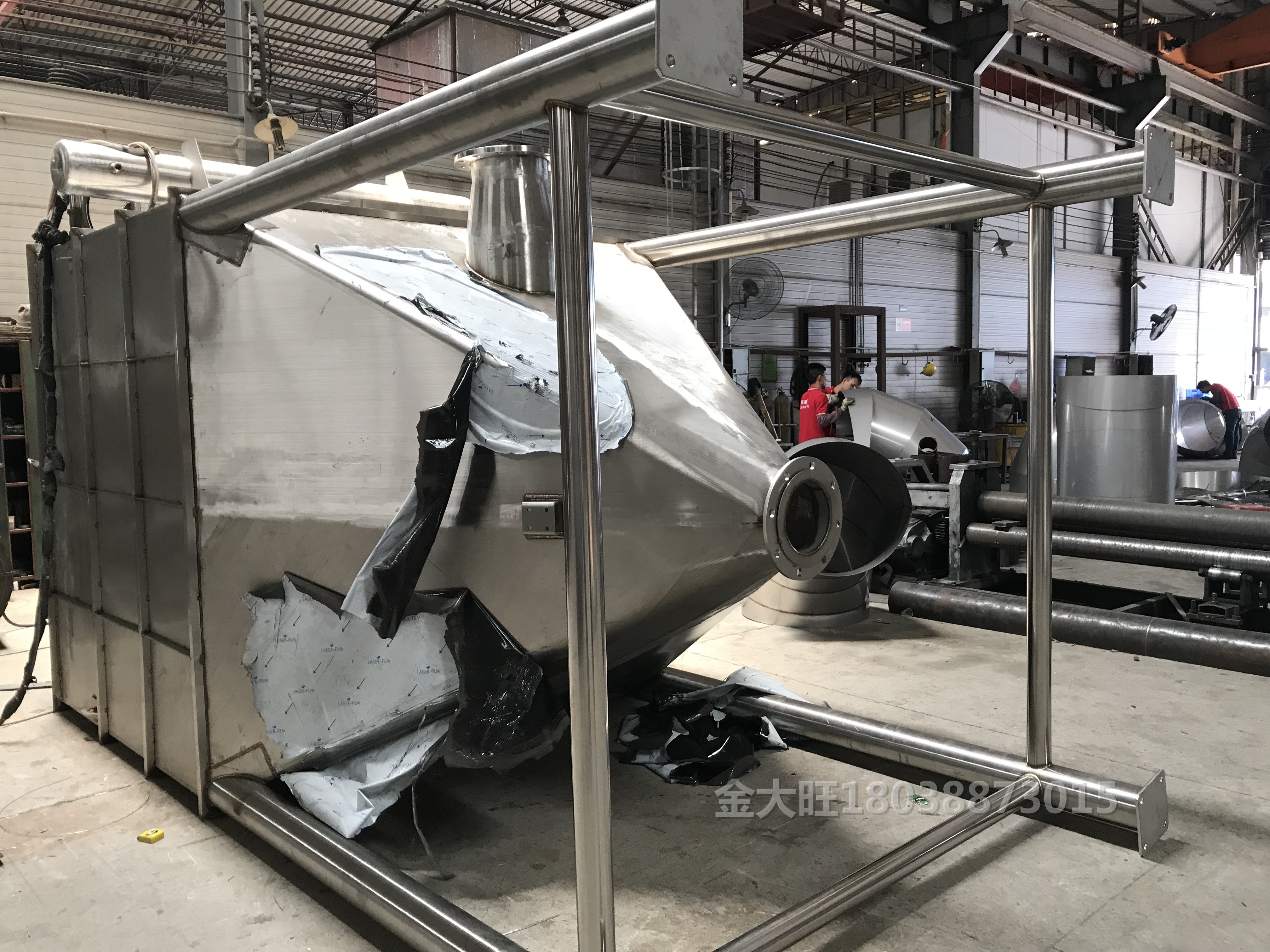 東莞不銹鋼固料倉