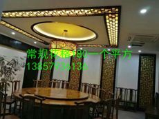 廠家直銷木雕中式花格背景墻_價格_廠家