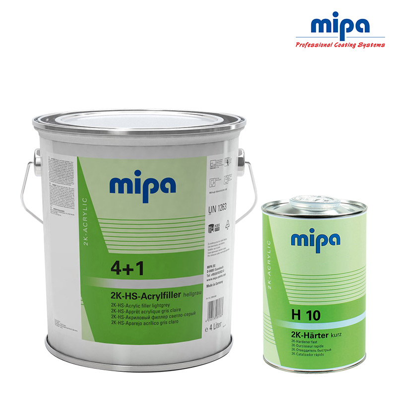 進(jìn)口米帕雙組份底漆防銹底漆4+1酸配固化劑汽車(chē)油漆