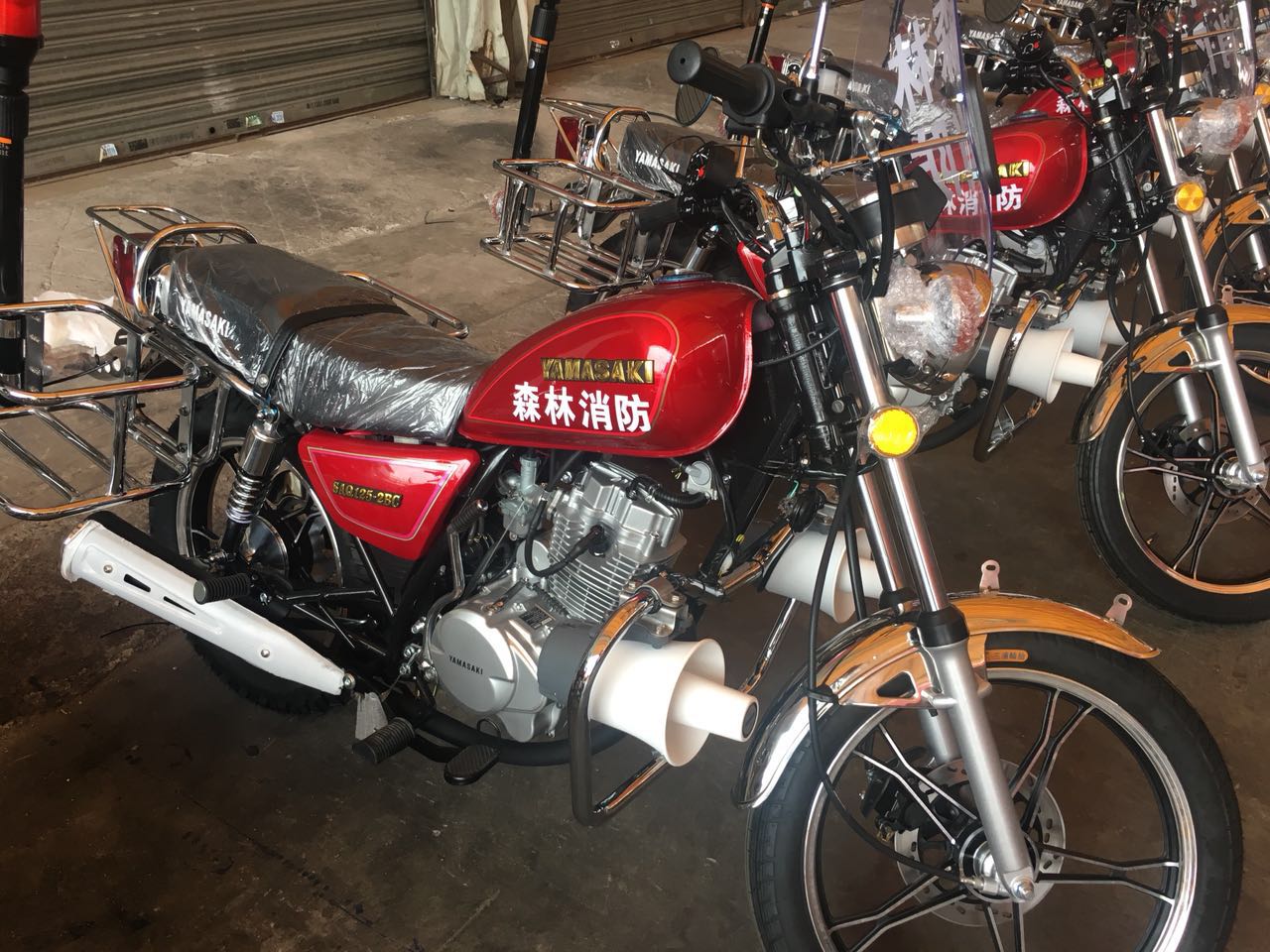 山東天盾二輪消防摩托車森林巡邏